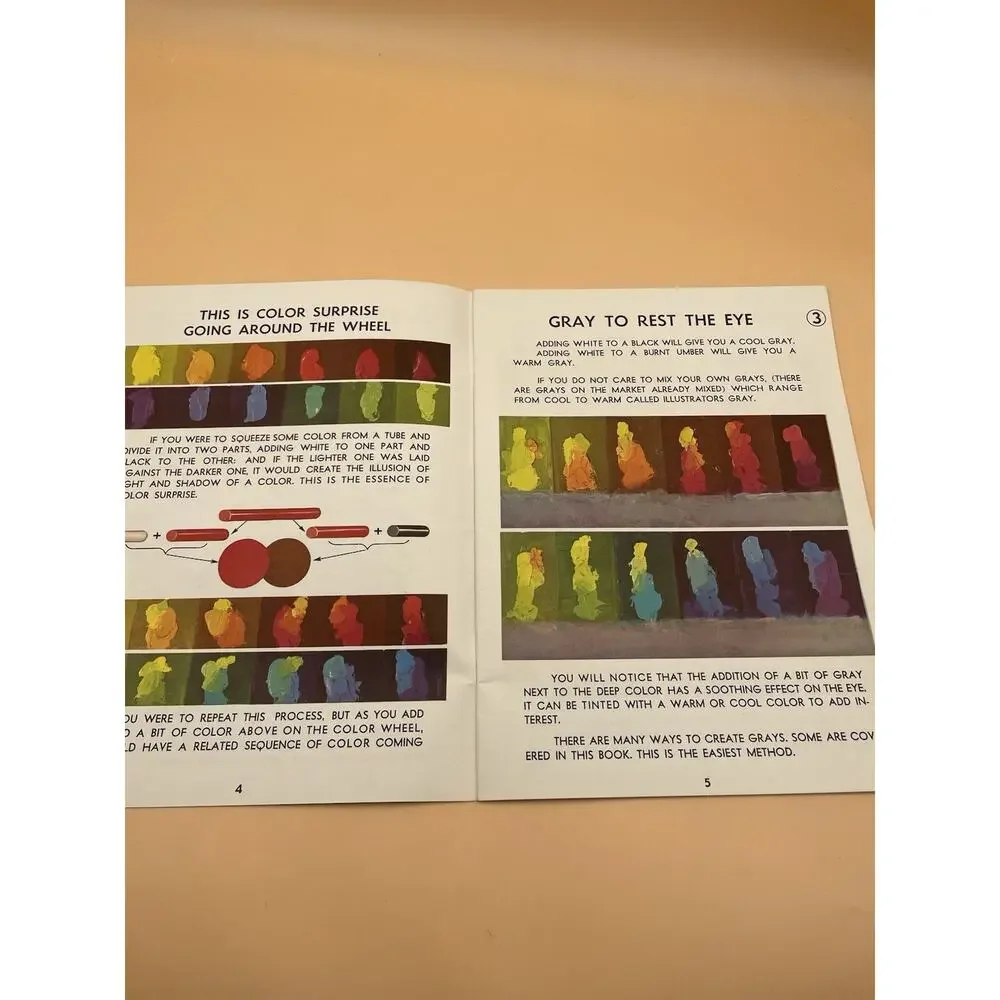 Vintage Walter Foster Mother Color Art Instruction Booklet Merlin Enabnit